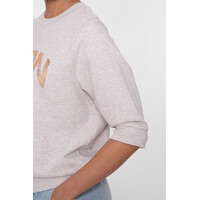 Geisha Sweater Foil Beige Melange