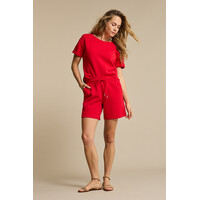 Red Button Stella Short Scuba Red