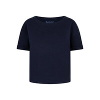 Red Button Skyler Scuba Top Darkblue