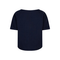 Red Button Skyler Scuba Top Darkblue