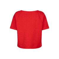 Red Button Skyler Scuba Top Red