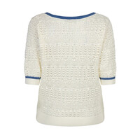 Red Button Sweet Ajour Offwhite Blue