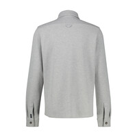 Lerros Shirt Jacket Knitted Storm Grey Melange