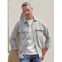 Lerros Shirt Jacket Knitted Storm Grey Melange