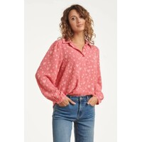 Smashed Lemon Blouse Cerise