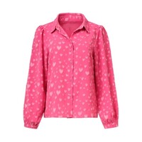 Smashed Lemon Blouse Cerise
