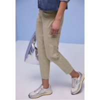 Street One Bonny Cargo Lyocell Jog Cobble Stone