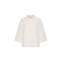 Helena Hart Blouse Polo Kreuk Ecru