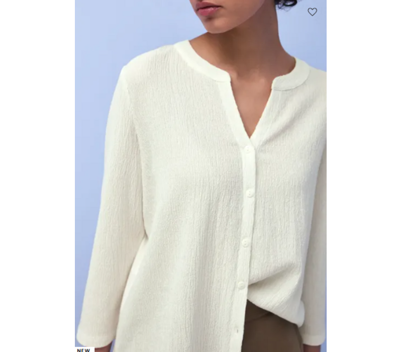 Street One Structure Mix Tunic Off White