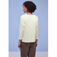 Street One Structure Mix Tunic Off White