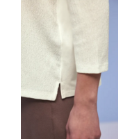 Street One Structure Mix Tunic Off White