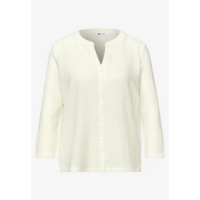 Street One Structure Mix Tunic Off White