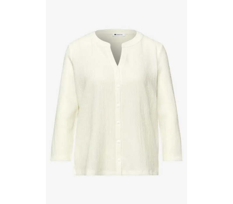 Street One Structure Mix Tunic Off White