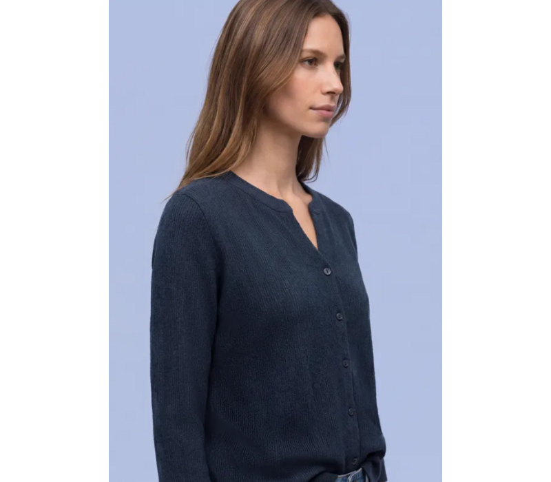 Street One Structure Mix Tunic Shadowed Navy