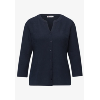 Street One Structure Mix Tunic Shadowed Navy