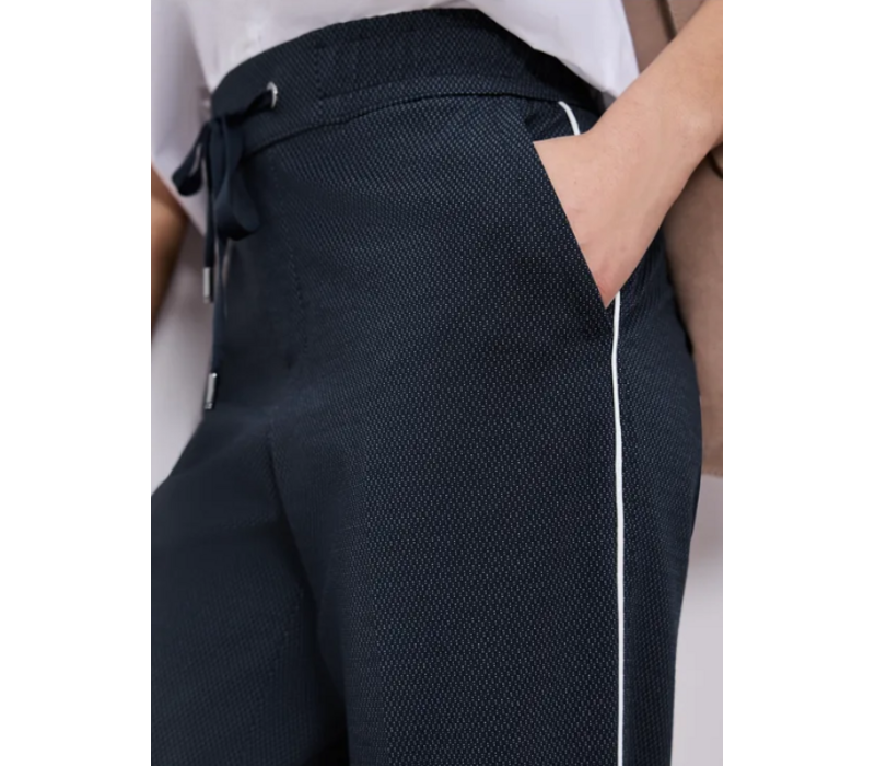 Street One Bonny Dots Dessin Piping Shadowed Navy