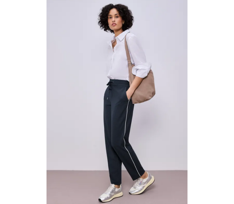 Street One Bonny Dots Dessin Piping Shadowed Navy