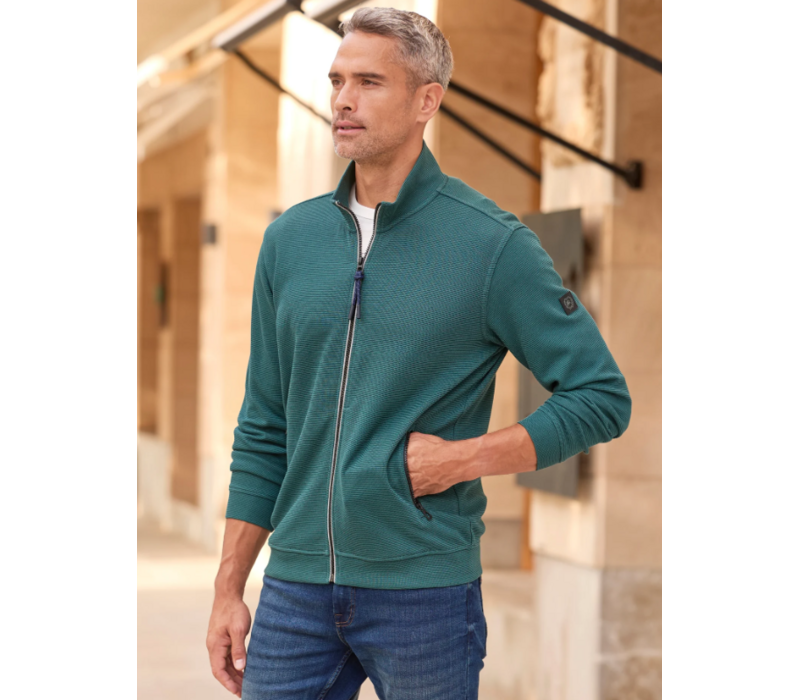 Lerros Sweatjacket Selanik Soft Teal