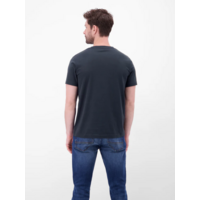 Lerros T-shirt Serafino Classic Navy