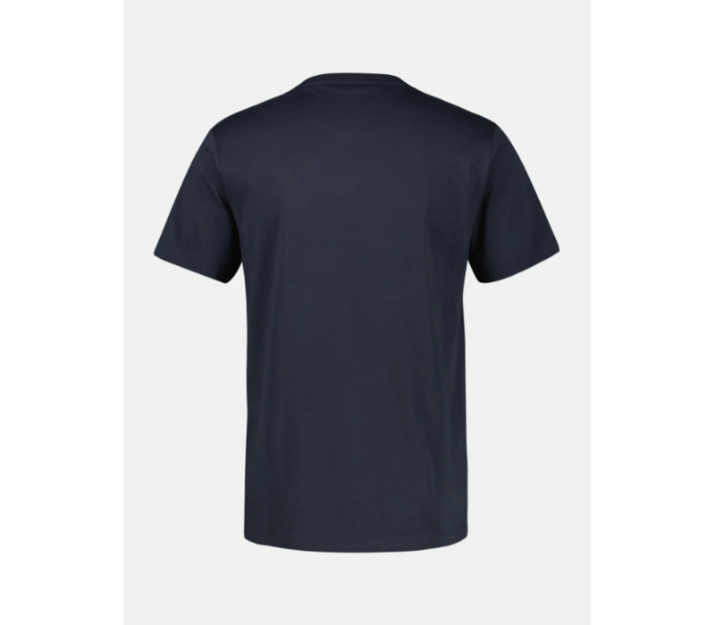 Lerros T-shirt Serafino Classic Navy