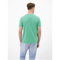 Lerros T-shirt Serafino Mint Water