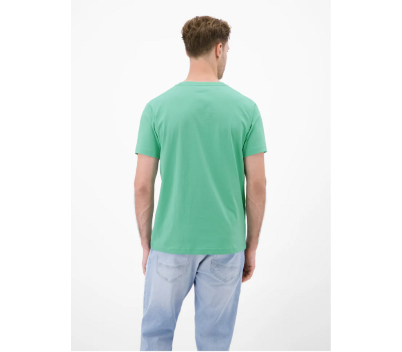 Lerros T-shirt Serafino Mint Water