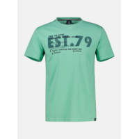 Lerros T-shirt Serafino Mint Water