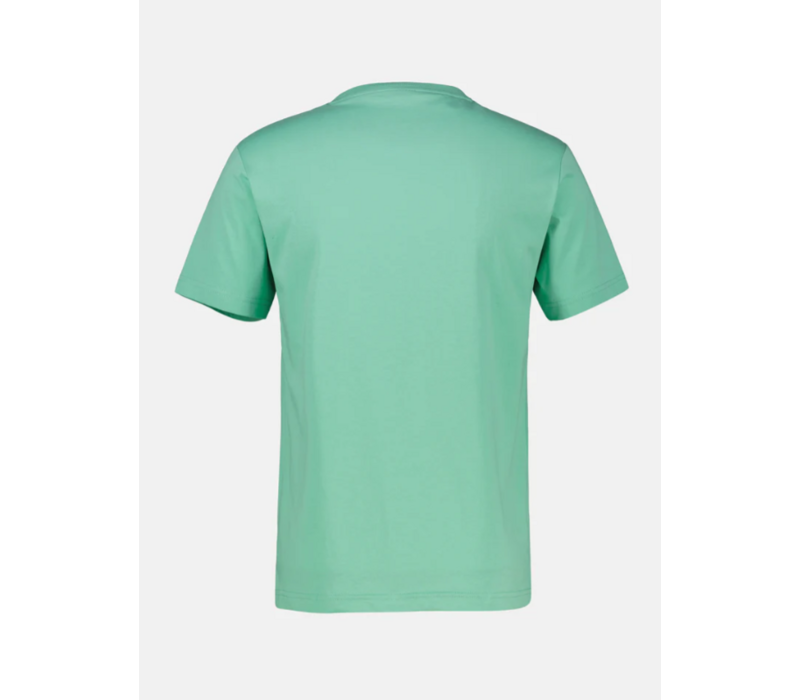 Lerros T-shirt Serafino Mint Water