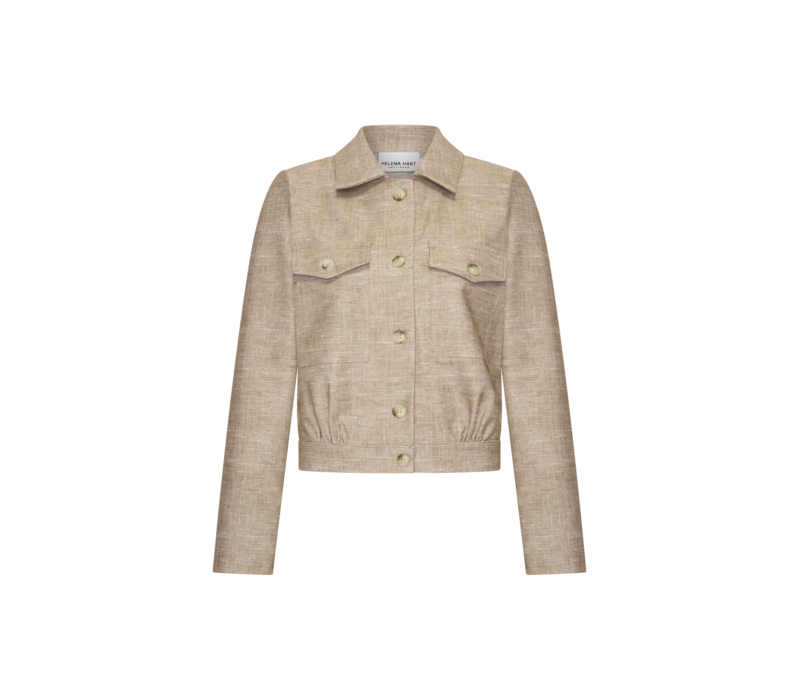 Helena Hart Blazer Jacky Lano Matte Sand