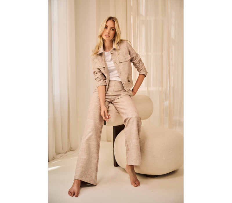 Helena Hart Broek Soul Lano Matte Sand