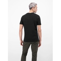 Lerros T-Shirt V-Hals 2 Stuks Black