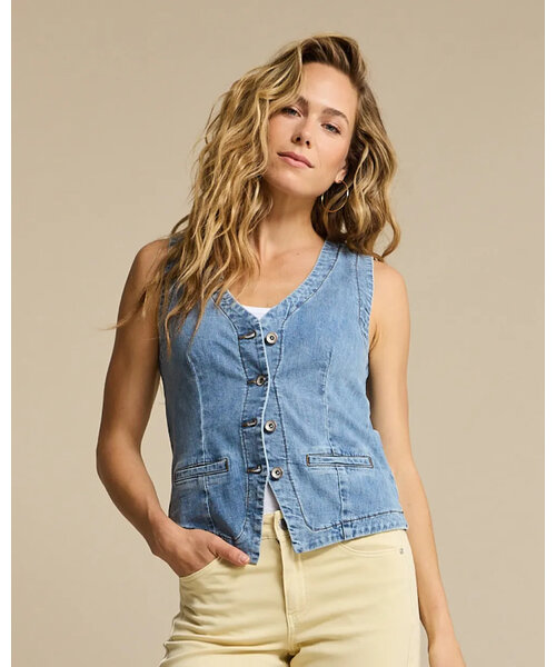 Red Button Red Button Waistcoat Denim