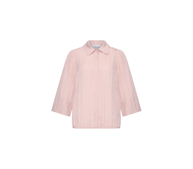 Helena Hart Blouse Polo Kreuk Roze