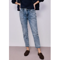 Street One Charlie Boyfriend Cargo Mid Waist Bleached Washed