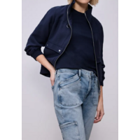 Street One Charlie Boyfriend Cargo Mid Waist Bleached Washed