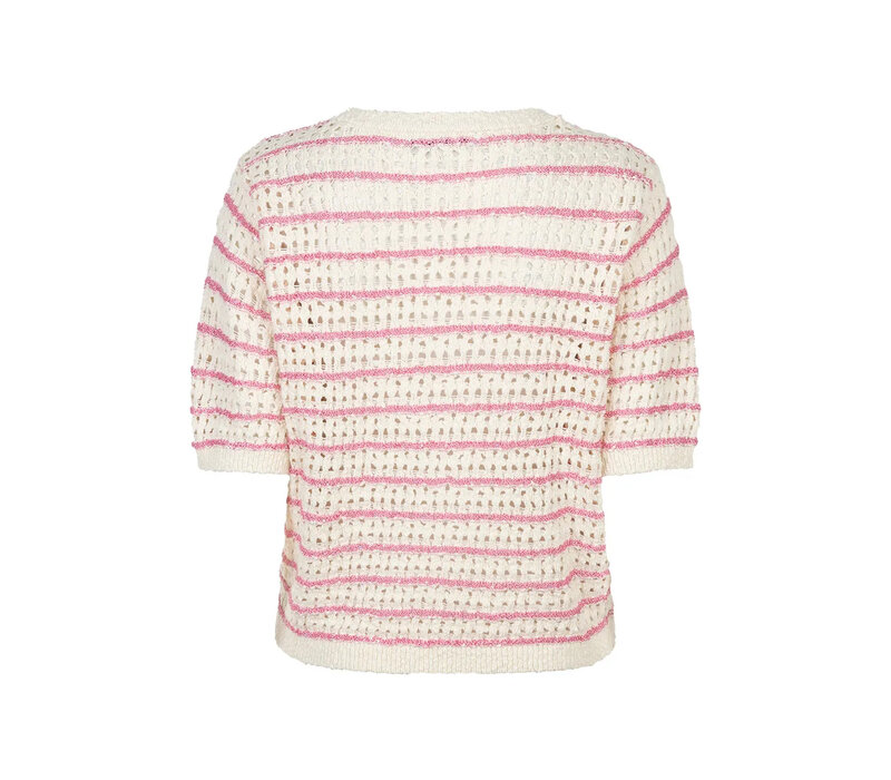 Red Button Jolene Stripe Pink