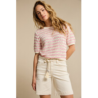 Red Button Jolene Stripe Pink