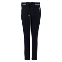 Zoso Print Travel Pant Night Blue