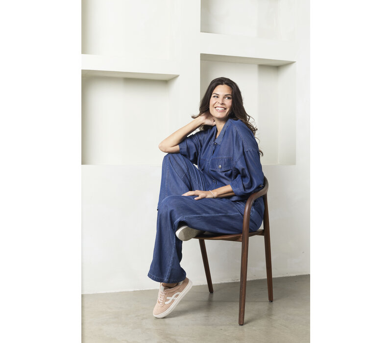 Zoso Pants Chambray Dark Denim