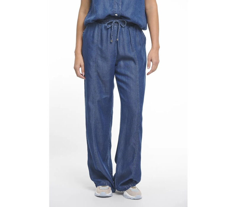 Zoso Pants Chambray Dark Denim