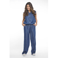 Zoso Pants Chambray Dark Denim