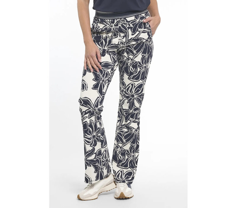 Zoso Sporty Travel Pant Night Blue