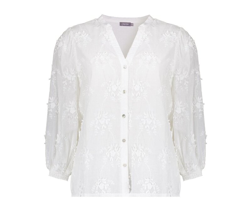 Geisha Blouse Off White