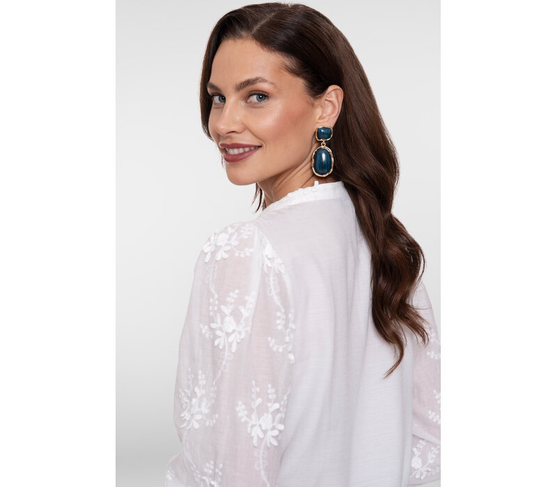 Geisha Blouse Off White