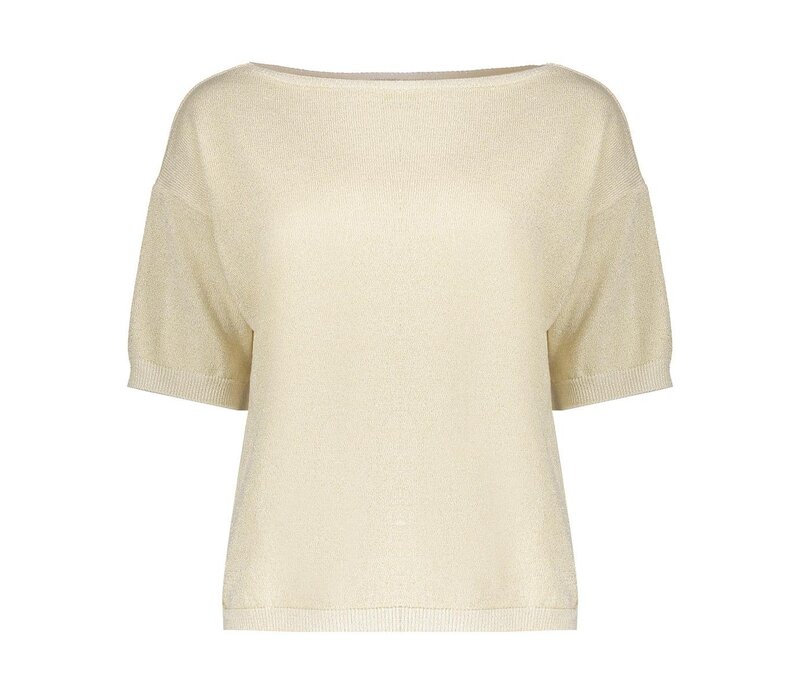 Geisha Pullover Lurex Sand Gold