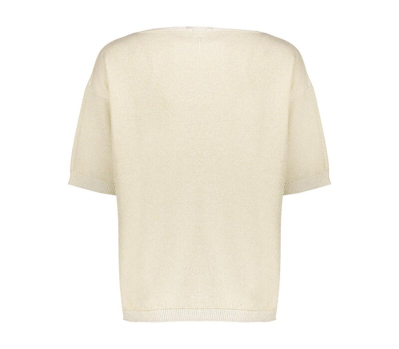 Geisha Pullover Lurex Sand Gold