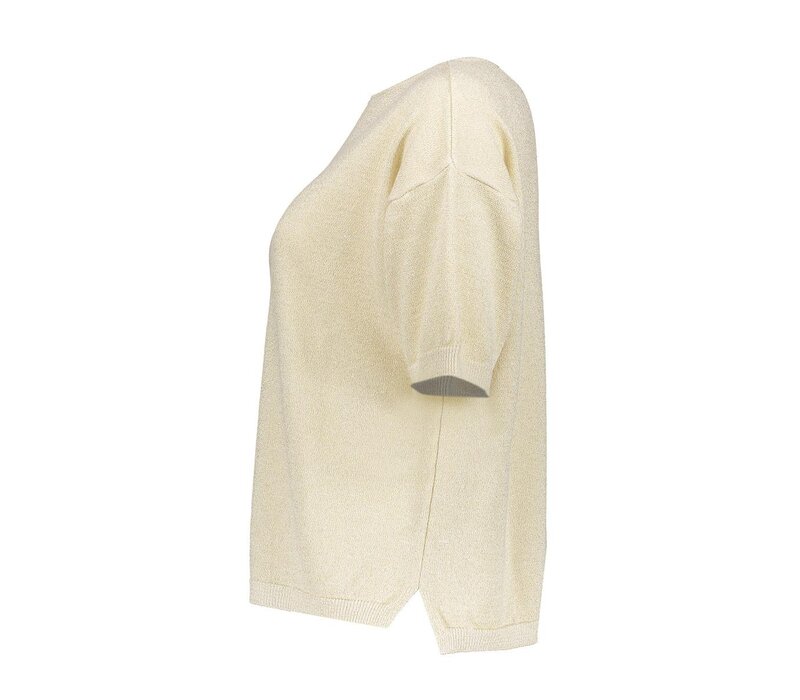 Geisha Pullover Lurex Sand Gold
