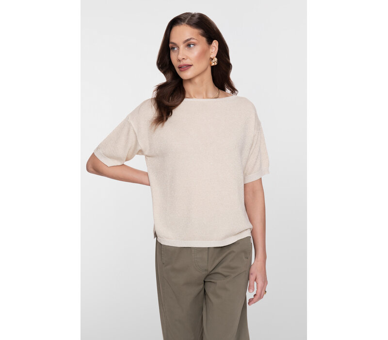 Geisha Pullover Lurex Sand Gold