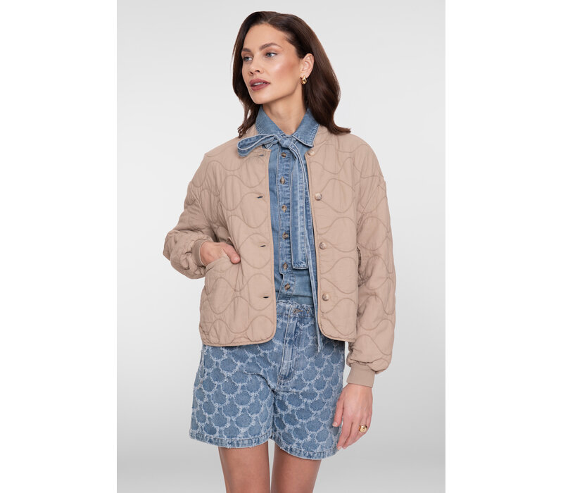 Geisha Jacket Stepped Sand