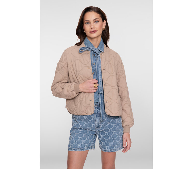 Geisha Jacket Stepped Sand